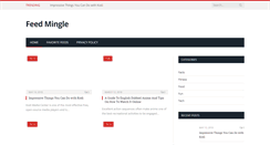Desktop Screenshot of feedmingle.com